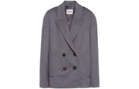 MIU MIU FW22 Business Suits Coats Women's Gray