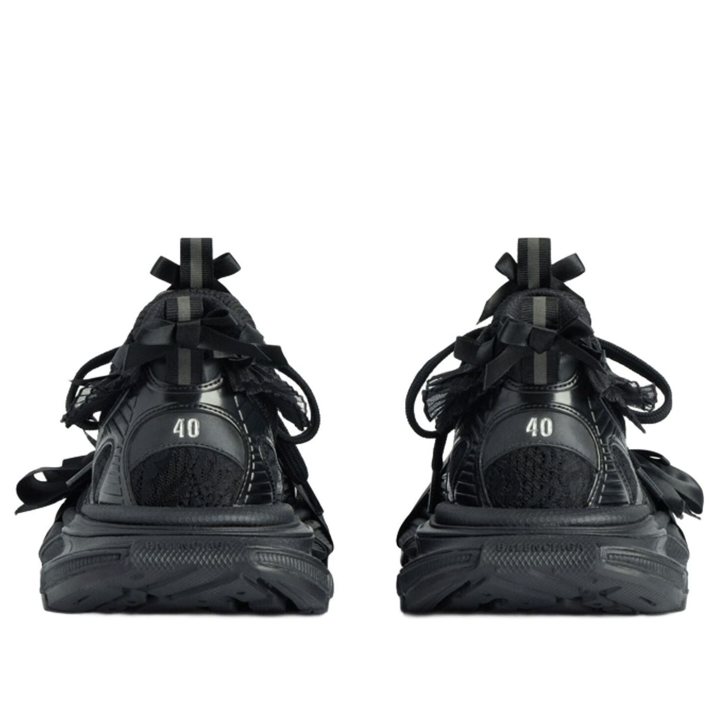 (WMNS) Balenciaga 3xl Lace Sneaker 'Black' 832994WXLMC1000