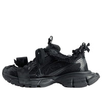 (WMNS) Balenciaga 3xl Lace Sneaker 'Black' 832994WXLMC1000