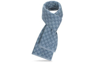 LOUIS VUITTON Knit Scarves Men's Gray