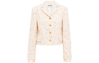 MIU MIU Jackets Women's Ivory White
