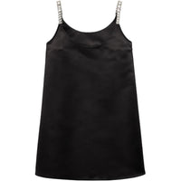 PRADA FW24 Slip Dresses Women's Black