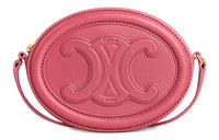 CELINE Cuir Triomphe Triumph Smooth Calf Leather Mooncake Bag, Shoulder Bag, Crossbody Bag Women's