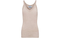 PRADA Ribbed Cashmere Tank Top