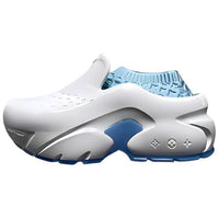 LOUIS VUITTON Shark Wrap-toe Slippers Men's White Blue