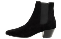 CELINE Short Chelsea Boots Men's Black