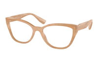 MIU MIU Eyeglass Frames Women's Beige