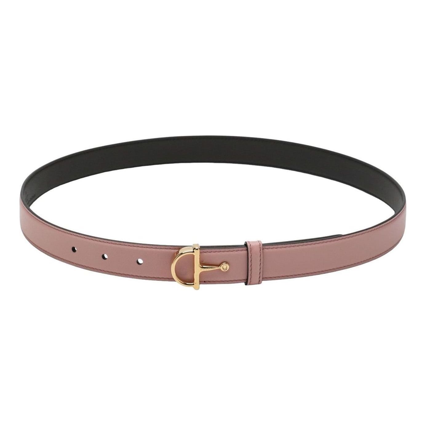 (WMNS) Gucci Thin Belt with Half-Horsebit Buckle 'Pink' 836993-AAEC2-5712