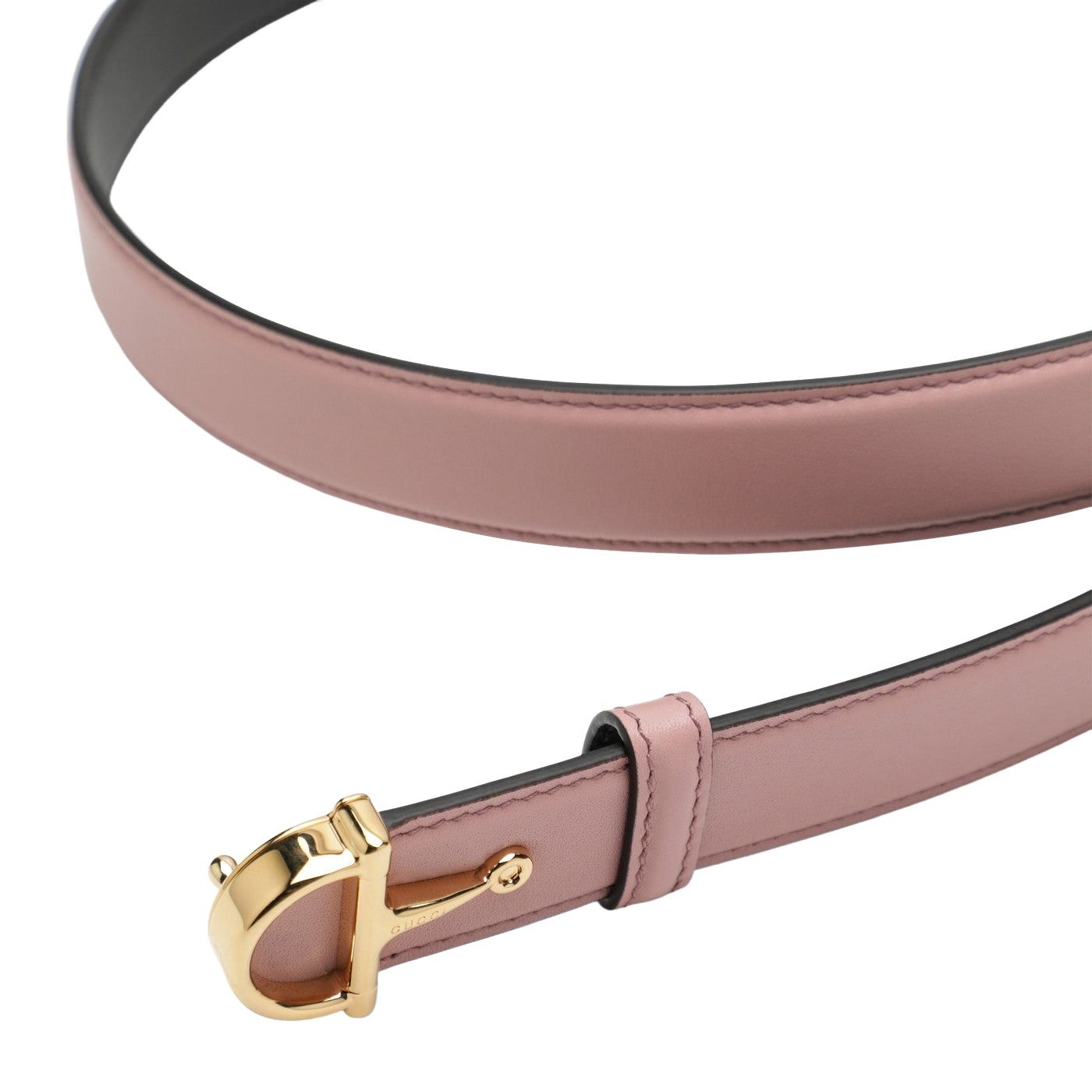 (WMNS) Gucci Thin Belt with Half-Horsebit Buckle 'Pink' 836993-AAEC2-5712