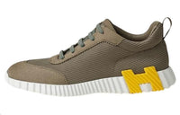 HERMES Bouncing Low Top Casual Shoes Men's Umber