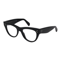 CELINE Acetate Cat Eye Eyeglass Frames Women's Black