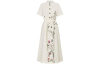 DIOR Short-Sleeved Dresses Women's Beige