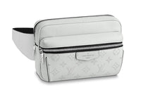 LOUIS VUITTON Outdoor Bumbag Monogram Antarctica Taiga White