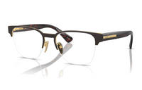 PRADA Metal Butterfly Eyeglass Frames Men's Black