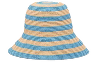 PRADA Bucket Hats Women's Blue/Apricot