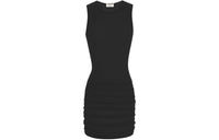 SAINT LAURENT SS24 Sleeveless Dress Women's Black