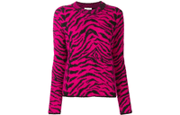 SAINT LAURENT Slim Fit Sweater Women's Pink