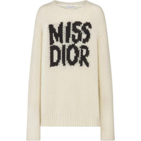 DIOR Cashmere Sweater Women's Ecru