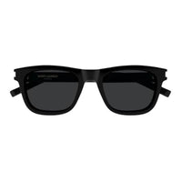 SAINT LAURENT Recycled Acetate Rectangular Sunglasses Women's Black