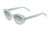 CELINE Cat Eye Sunglasses Unisex Green