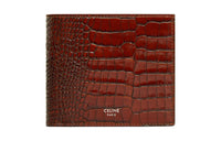 CELINE Calfskin Wallet Regular Men's Brown