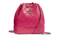 CHANEL Calfskin Backpack Small Size Women's Pink