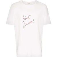 SAINT LAURENT SS23 T-Shirt Men's White