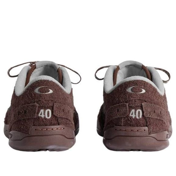 Balenciaga Hamptons Suede Sneaker 'Dark Brown Grey' 841765WHPSU2290WHITE