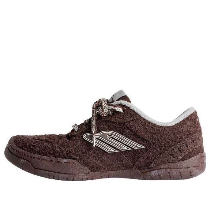 Balenciaga Hamptons Suede Sneaker 'Dark Brown Grey' 841765WHPSU2290WHITE