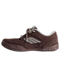 Balenciaga Hamptons Suede Sneaker 'Dark Brown Grey' 841765WHPSU2290WHITE