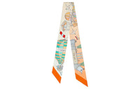 HERMES Silk Scarves Women's Multicolor