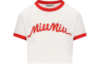 MIU MIU SS24 T Shirt Women's White