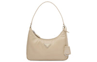 PRADA Re-Edition Nylon Handbag Shoulder Bag Mini Women's Desert Beige