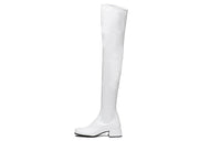 PRADA Knee-high Boots Women's White