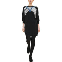 HERMES FW24 Long-Sleeved Dresses Women's Black