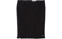 MIU MIU SS24 Casual Long Skirts Women's Black