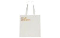 SAINT LAURENT Cotton Tote Bag Shopping Bag Handbag Men's White