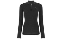 PRADA FW22 Polo Shirt Women's Black Gray Color