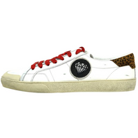 SAINT LAURENT Low Top Skateboard Shoes Men's White