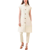 HERMES FW24 Coats Women's White