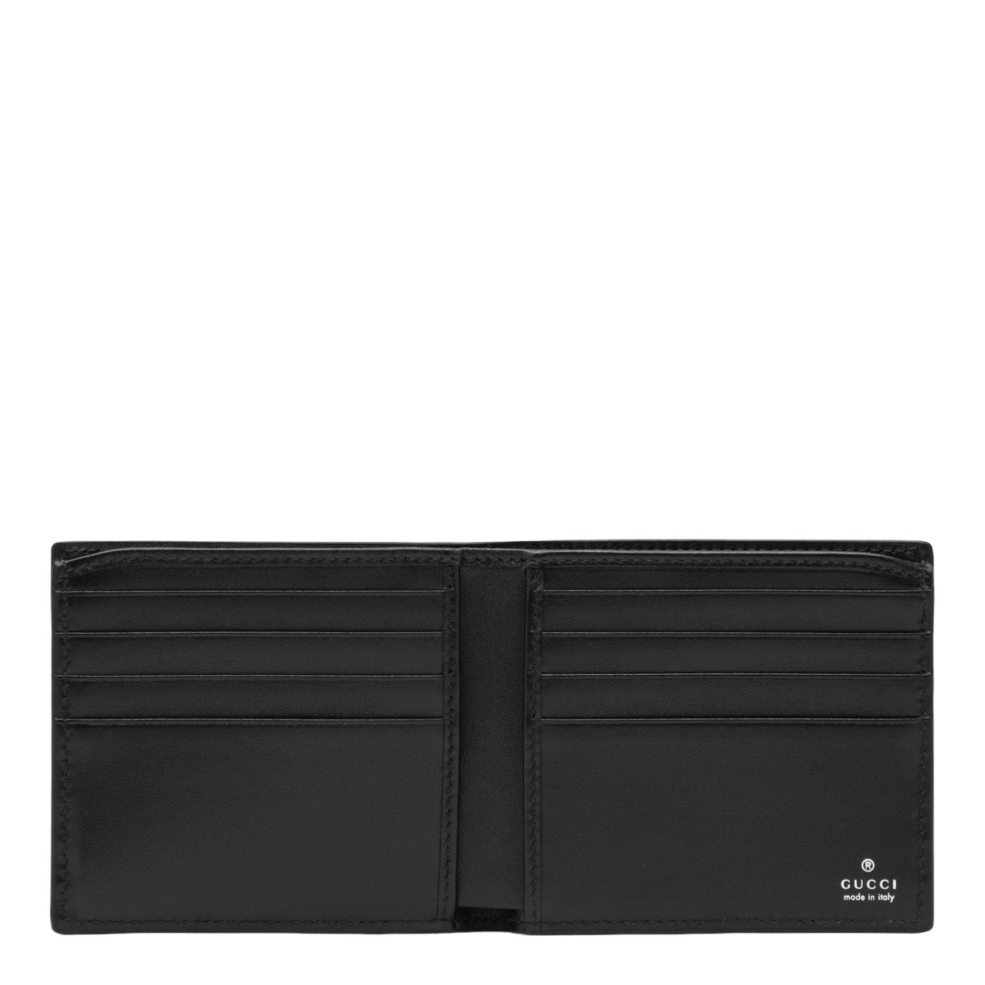 Gucci 25 Bi-Fold Wallet with Horsebit 'Black' 846950-AAFP1-1000