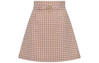 DIOR Casual Short Skirts Women's Rose Pink