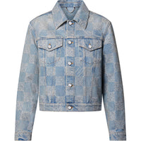 LOUIS VUITTON Denim Jacket Men's Indigo