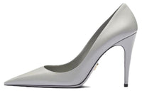PRADA Slim Heel High Heels 10cm Women's Gray