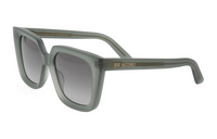 DIOR Square Sunglasses Women's Green