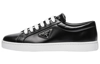 PRADA Low Top Stylish Skateboarding Shoes Women's Black