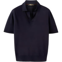 Loro Piana Polo Shirt Men's Marine Blue