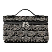 Loro Piana ExtraPocket Polyester Shoulder Bag Crossbody Bag Handbag Women's Black