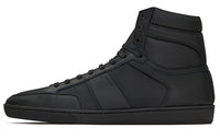 SAINT LAURENT Skateboard Shoes Men High-Top Black