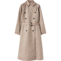 Loro Piana SS24 Trench Coat Women's Light Khaki